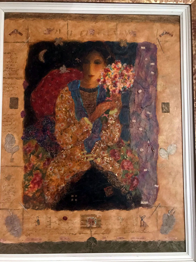 Roy Fairchild Woodard - So Far Away - Limited Edition Serigraph on Canvas