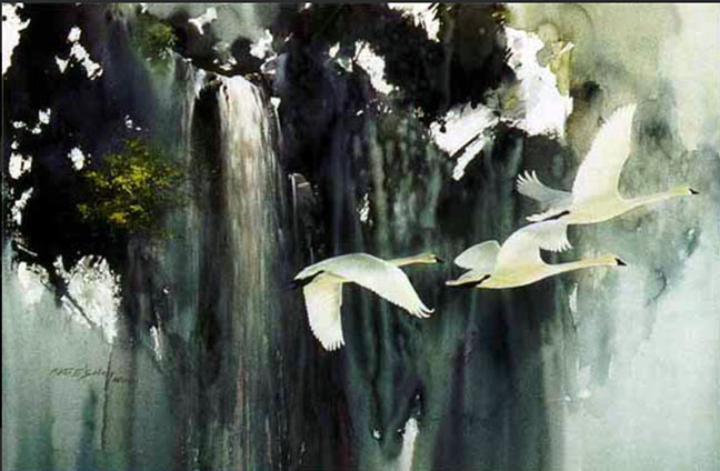 Morten Solberg - Across the Falls - Limited Edition Lithograph
