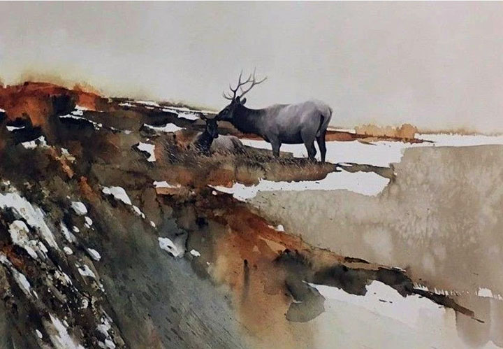 Morten Solberg - Autumn Repose - Limited Edition Lithograph