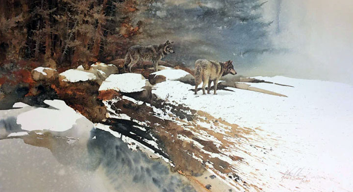 Morten Solberg - Challenge of the Wild - Limited Edition Lithograph