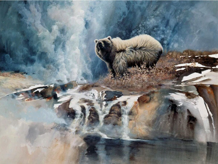 Morten Solberg - Into the Wind - Limited Edition Lithograph