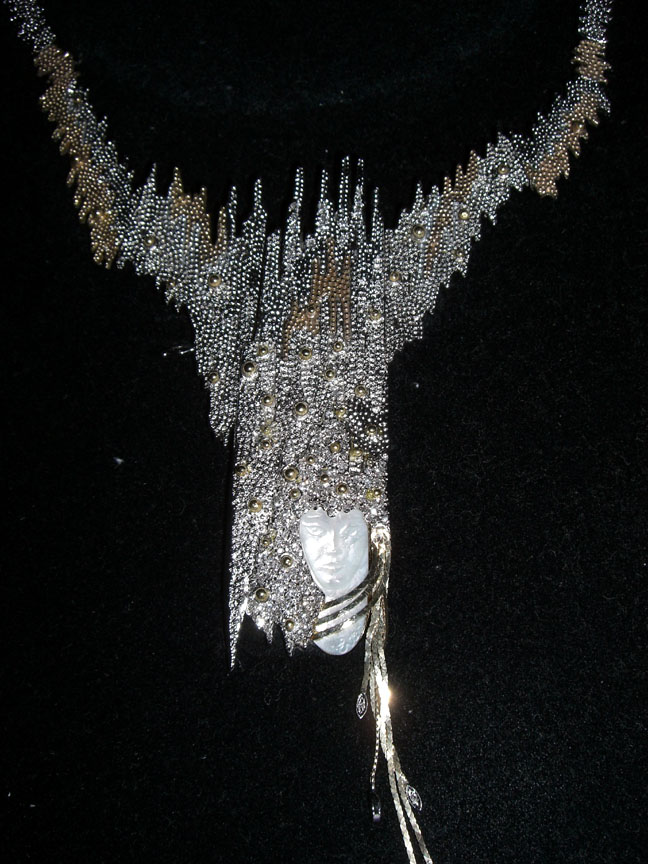  Erte - Sophistication - Limited Edition Brooch Necklace