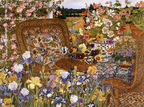 John Powell - Spring Iris - Limited Edition Serigraph