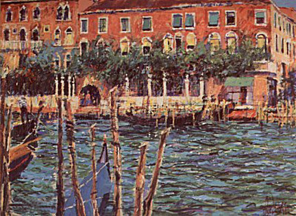Aldo Luongo - Springtime in Venice - Limited Edition Serigraph
