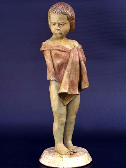 Jerry Joslin - Squeaky Clean - Limited Edition Bronze Sculpture