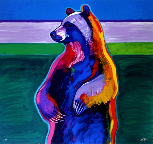 John Nieto - Standing Bear - Limited Edition Serigraph