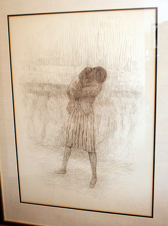 Harold Altman - Standing Mother - Limited Edition Lithograph