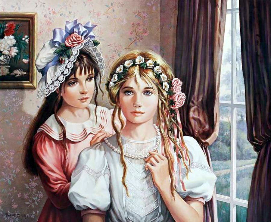 Pati Bannister - String Of Pearls - Limited Edition Lithograph
