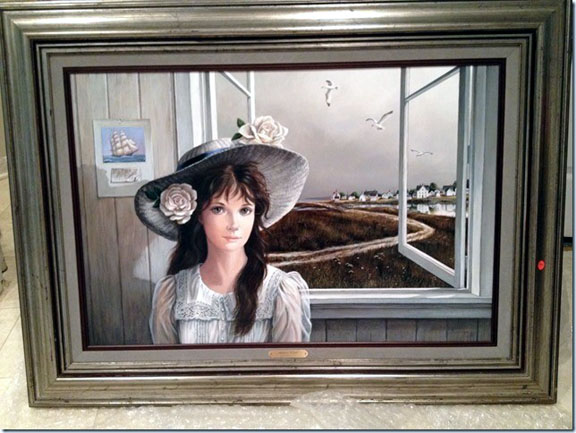 Pati Bannister - Summer Island - Original Painting - Oil on Panel