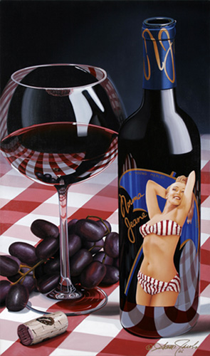 Scott Jacobs - Summer Red - Limited Edition Giclee