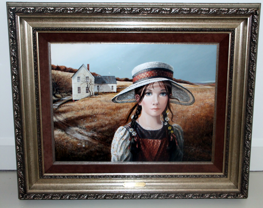 Pati Bannister - Summer Straw - Original Painting - Mixed Media on Canvas
