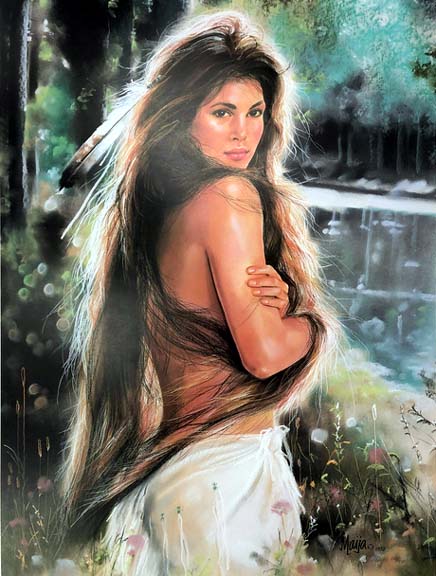  Maija - Summer of Reflections - Limited Edition Lithograph