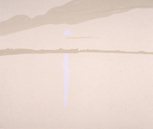 Alex Katz - Sunset: Lake Wesserunsett Iv - Limited Edition Silkscreen