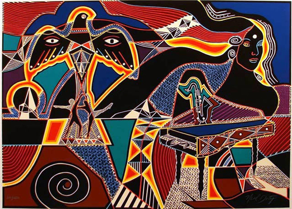 Neal Doty - Sweet Bird of Youth - Limited Edition Serigraph