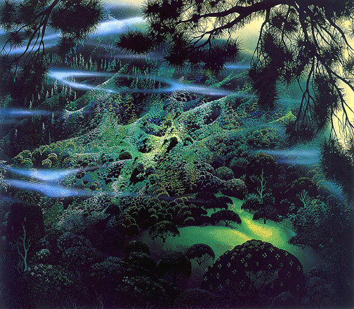 Eyvind Earle - Symphonic Fantasy - Limited Edition Serigraph