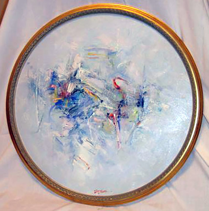 Seikichi Takara - Untitled - Original Painting - Oil on Canvas