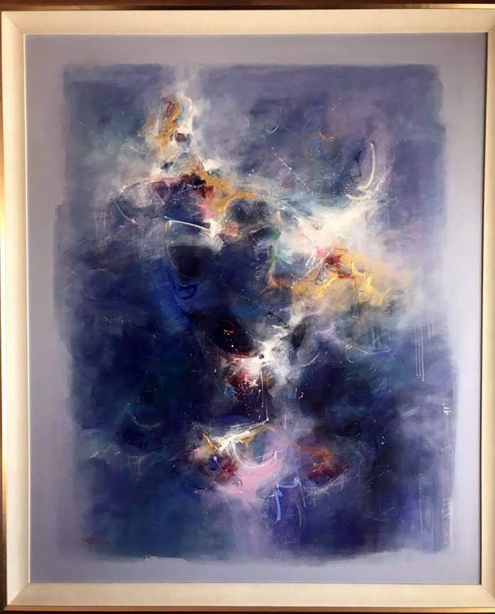 Seikichi Takara - Cosmogony - Original Painting - Acrylic on Canvas