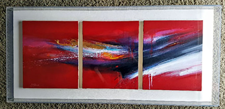 Seikichi Takara - Kamic Wind - Original Painting - Acrylic on Canvas