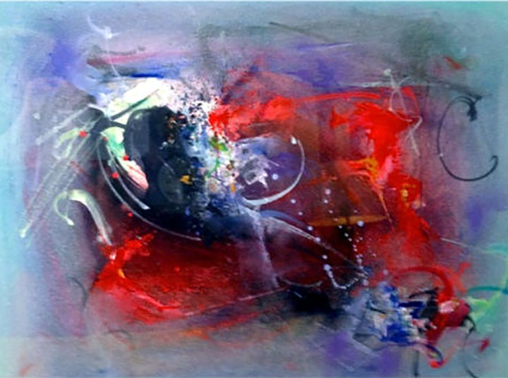 Seikichi Takara - September Night - Original Painting - Oil