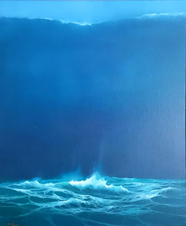 Seikichi Takara - Morning Reflections - Original Painting - Oil on Canvas