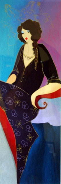 Itzchak Tarkay - Elegance II - Limited Edition Serigraph