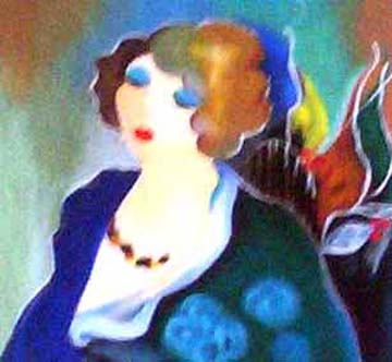Itzchak Tarkay - Holiday Eve - Limited Edition Serigraph