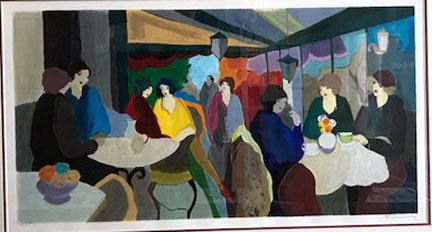 Itzchak Tarkay - Unknown Title - Limited Edition Serigraph