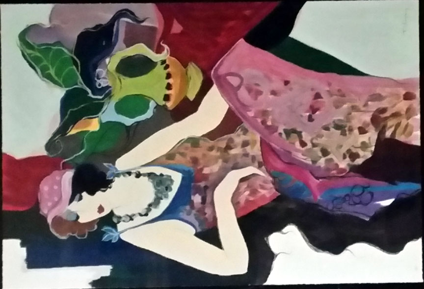 Itzchak Tarkay - Jacqueline - Limited Edition Serigraph