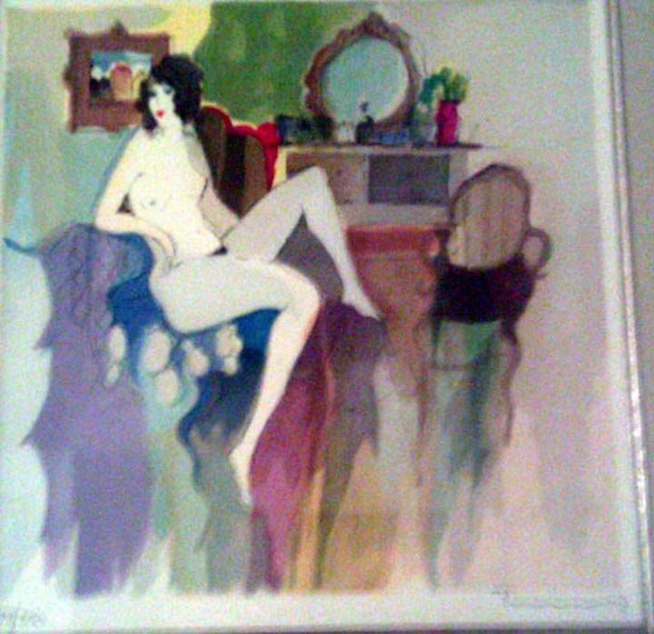Itzchak Tarkay - Mara - Limited Edition Serigraph