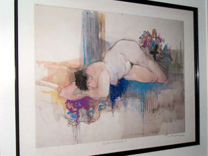 Itzchak Tarkay - Retrospective II - Limited Edition Mixed Media Lithograph