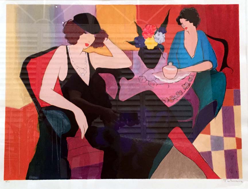 Itzchak Tarkay - Serenity - Limited Edition Serigraph