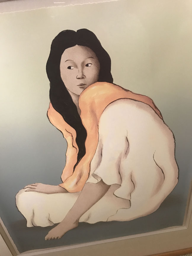 RC Gorman - Tasha, State I - Limited Edition Lithograph