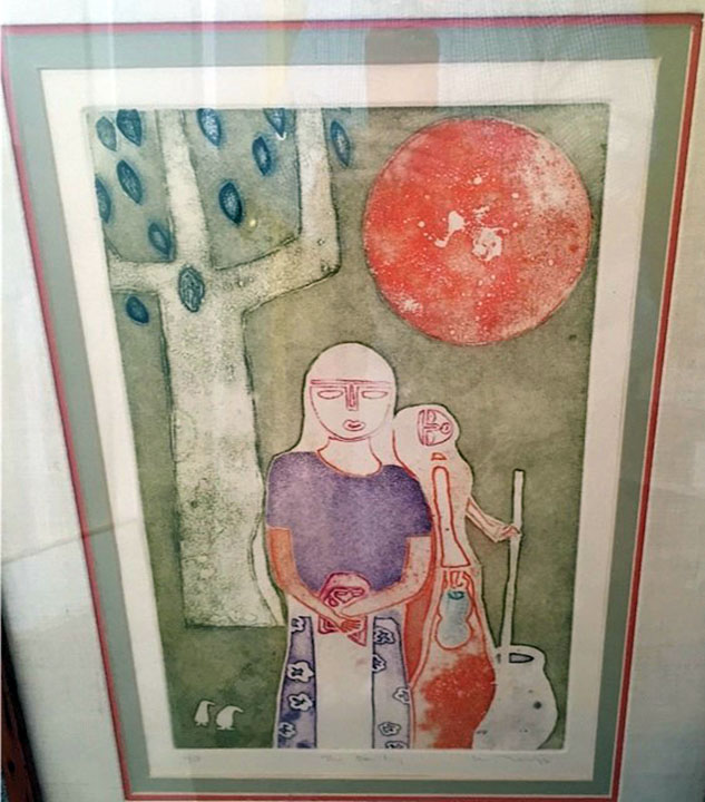 Eng Tay - The Family - Limited Edition Etching
