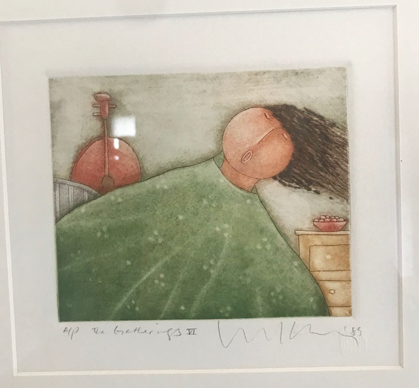 Eng Tay - The Gatherings VI - Limited Edition Etching