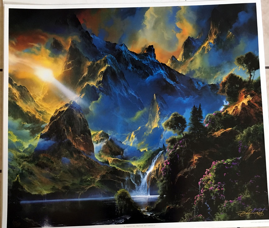 Dale Terbush - A Tapestry Woven by Angels - Limited Edition Lithograph