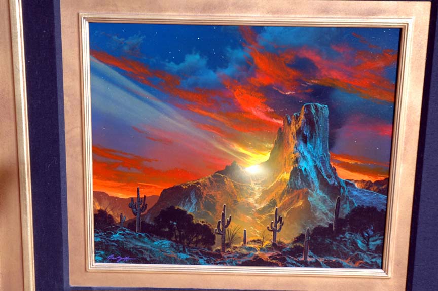 Dale Terbush - The Touch of an Enchanted Heart - Original Painting - Acrylic on Canvas