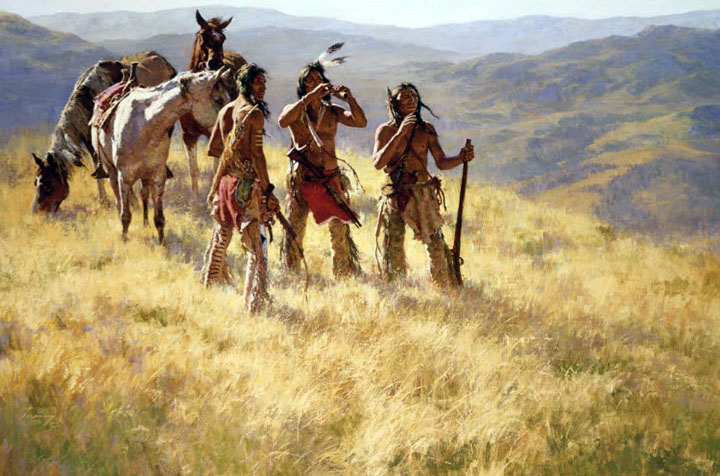 Howard Terpning - Dust Many Pony Soldiers - Limited Edition Lithograph