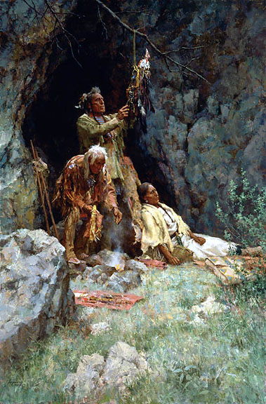 Howard Terpning - Healing Power of the Raven Bundle - Limited Edition Lithograph