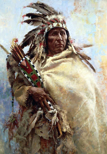 Howard Terpning - Leader of Men - Limited Edition Lithograph