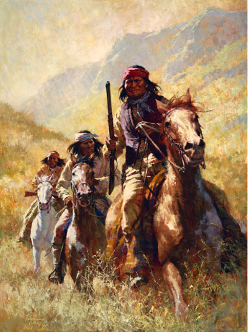 Howard Terpning - Legend of Geronimo - Limited Edition Lithograph