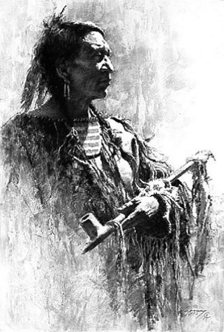 Howard Terpning - Profile of Wisdom - Limited Edition Lithograph