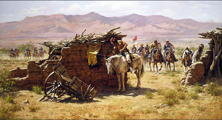 Howard Terpning - Search for the Renegade - Limited Edition Lithograph