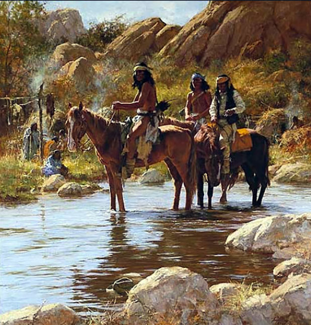 Howard Terpning - Soldier Hat - Limited Edition Lithograph