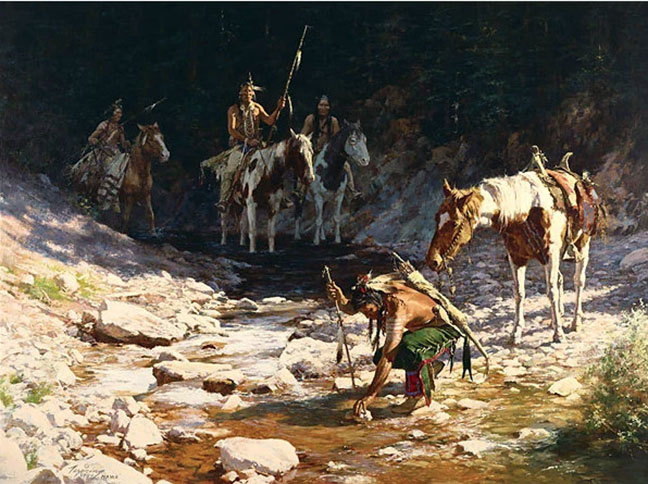 Howard Terpning - Stones That Speak - Limited Edition Lithograph