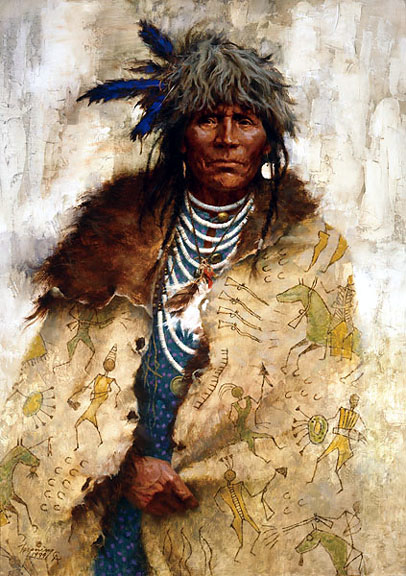 Howard Terpning - Talking Robe - Limited Edition Lithograph