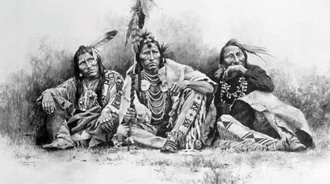 Howard Terpning - The Spectators - Limited Edition Lithograph