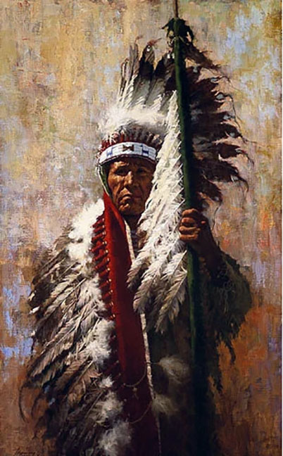 Howard Terpning - The Strength of Eagles - Limited Edition Lithograph