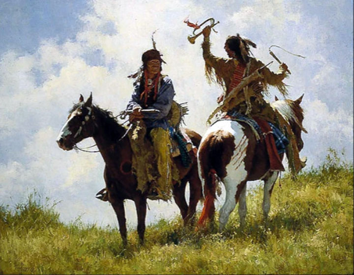 Howard Terpning - The Trophy - Limited Edition Lithograph