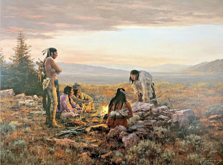 Howard Terpning - To Capture the Enemy Horse - Limited Edition Lithograph