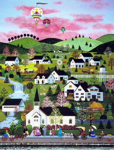 Jane Wooster Scott - The Christening - Limited Edition Lithograph